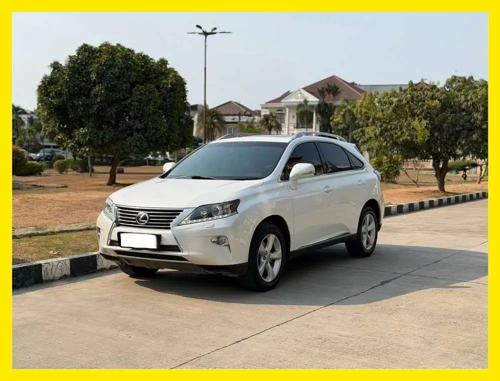 LEXUS RX-270 TAHUN 2013 WARNA PUTIH PEARL WHITE PAJAK PANJANG