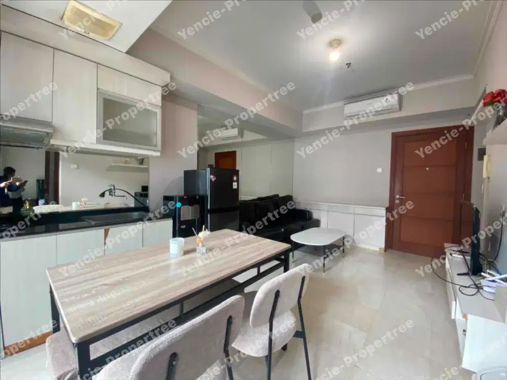 Disewakan tipe 2br apartment royal mediterania garden residence