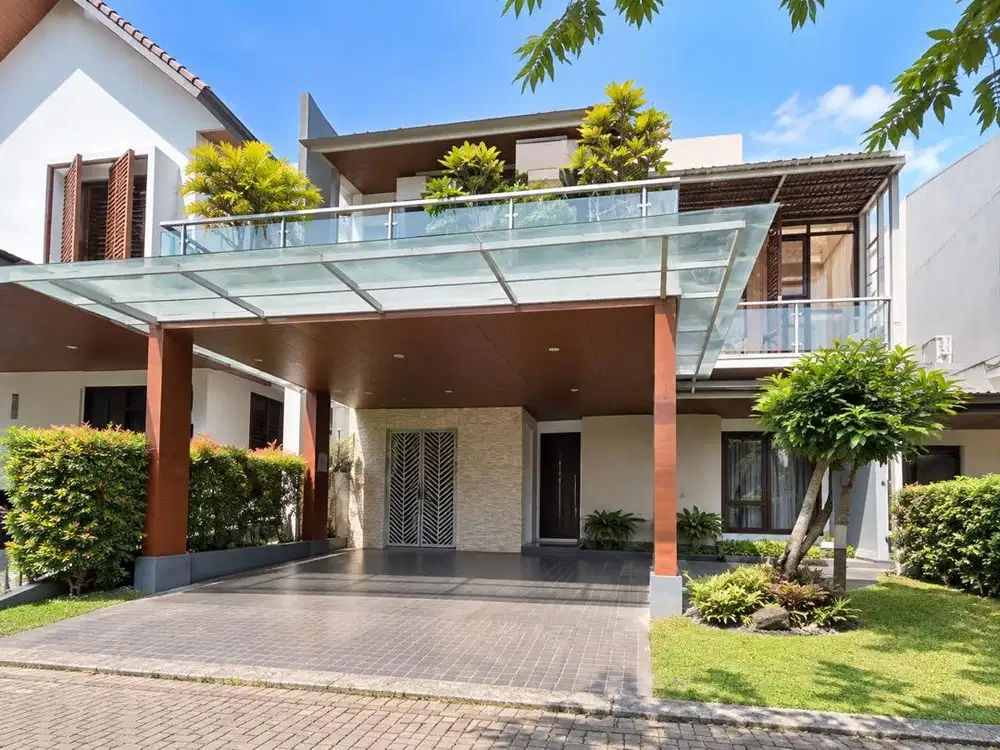 Dijual Rumah Mewah SemiFurnished Di Eminent Bsd City