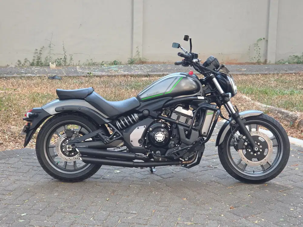 Moge Cruiser Kawasaki Vulcan 650 S th 2022 Pmk Km900 Like New Siap Gas