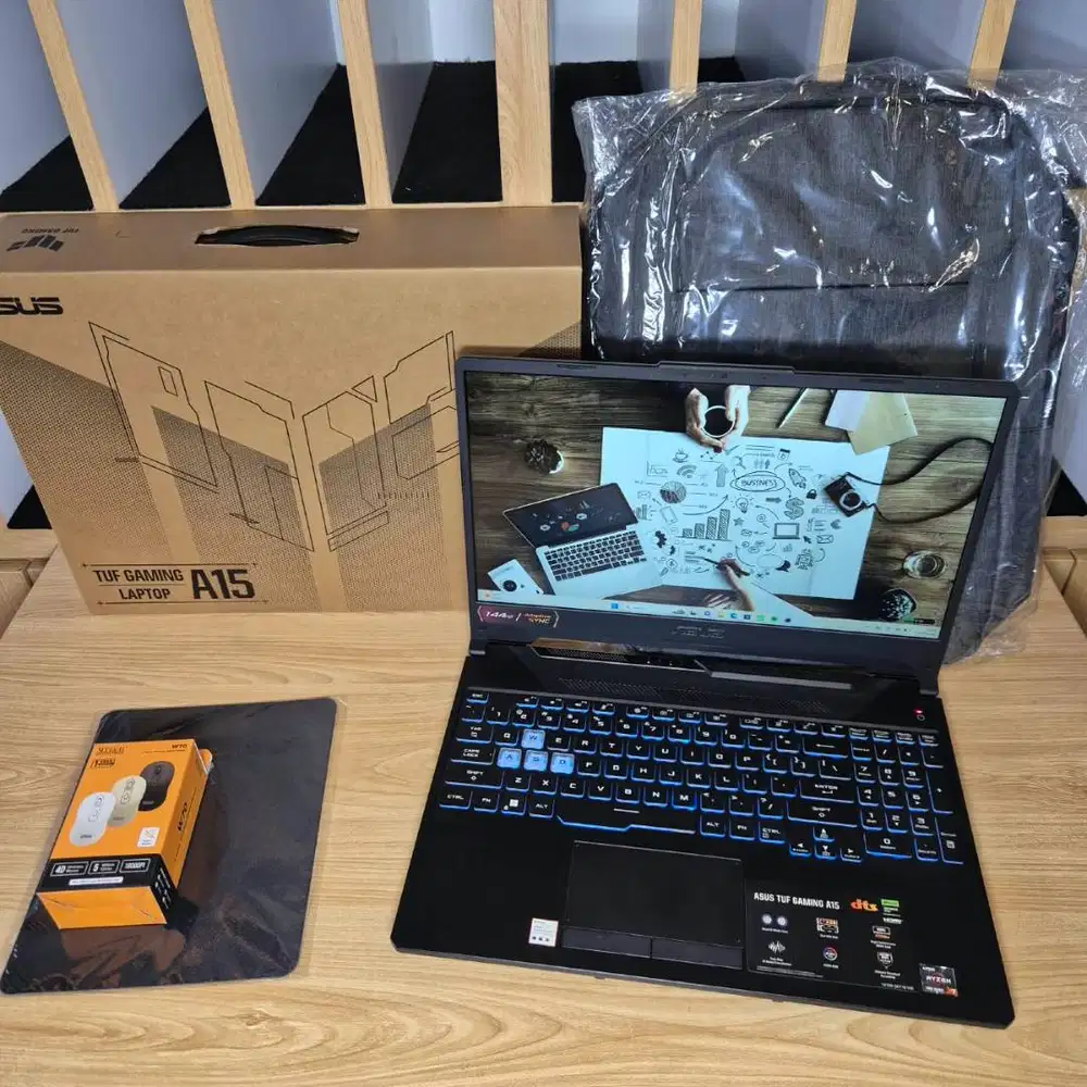 Asus TUF FA506NCR AMD Ryzen 7-7435HS SSD 512gb Ram 16gb 14inchFHD