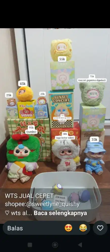 Koleksi banyak yg masi bagus dgn box