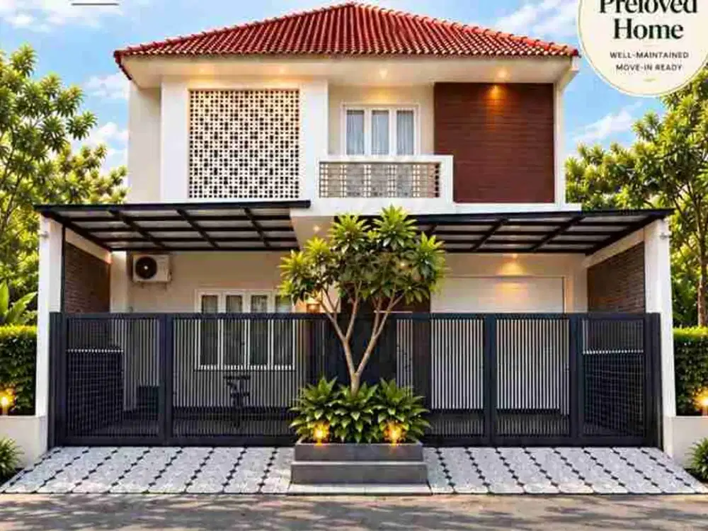 RUMAH BARU DI CLUSTER ELITE PULOGEBANG