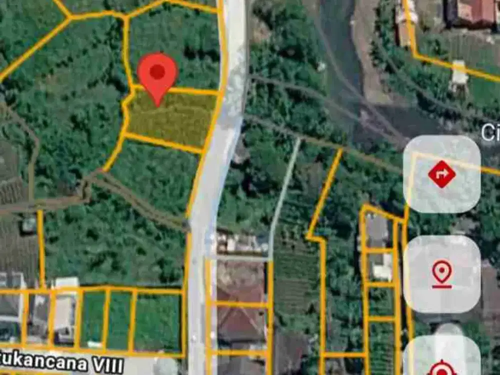 di jual  tanah murah strategis luas 326m harga di bawah pasaran bogor kota hrg 2.1jt/m nego
