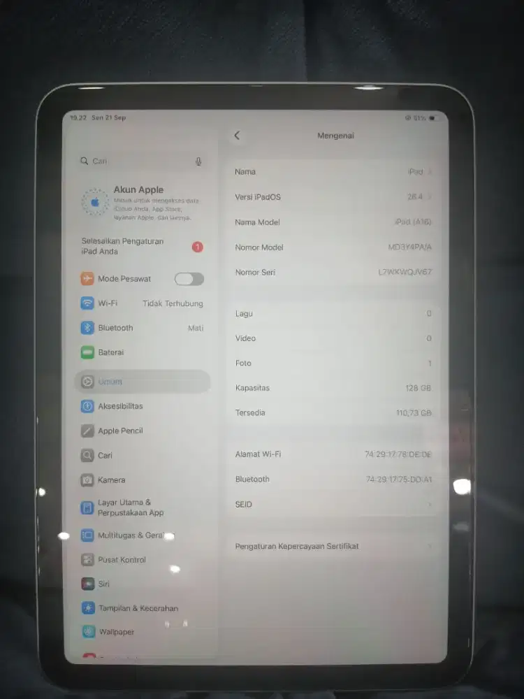 IPAD GEN 11 128 IBOX