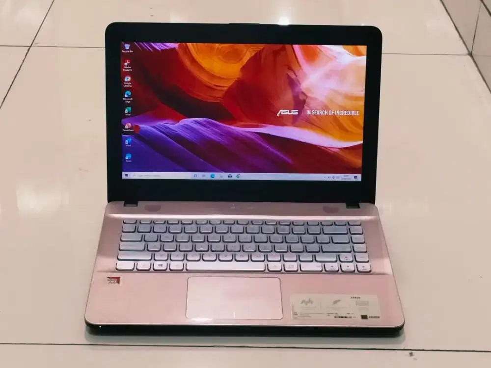 Asus vivobook x441ba amd a4-9125 ram 4 gb hdd 500 gb