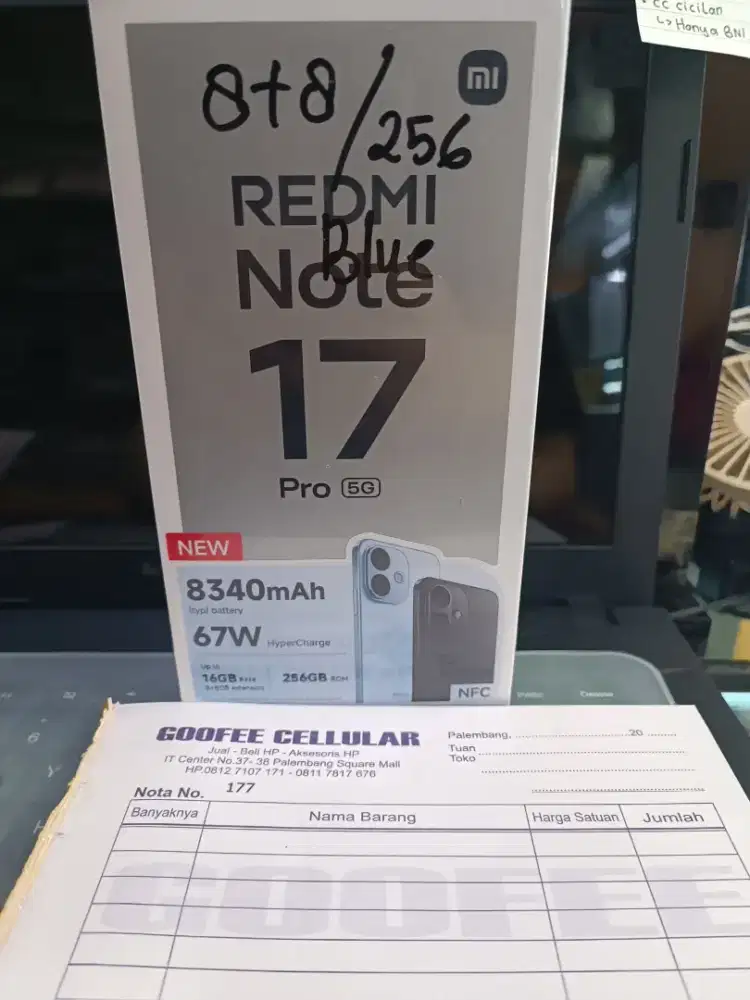 Xiaomi Redmi Note 17 Pro 5G 8/256 Resmi