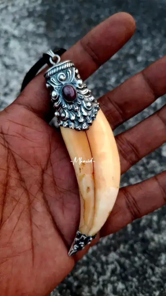 T4rham ..ring perak bali kombinasi batu ruby