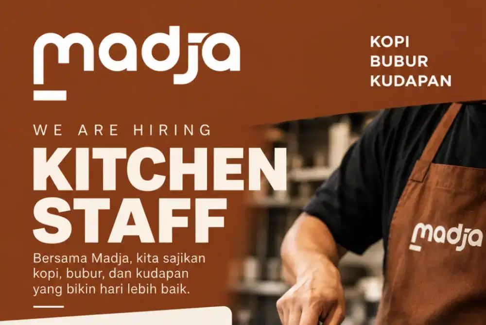 Dicari Junior Cook