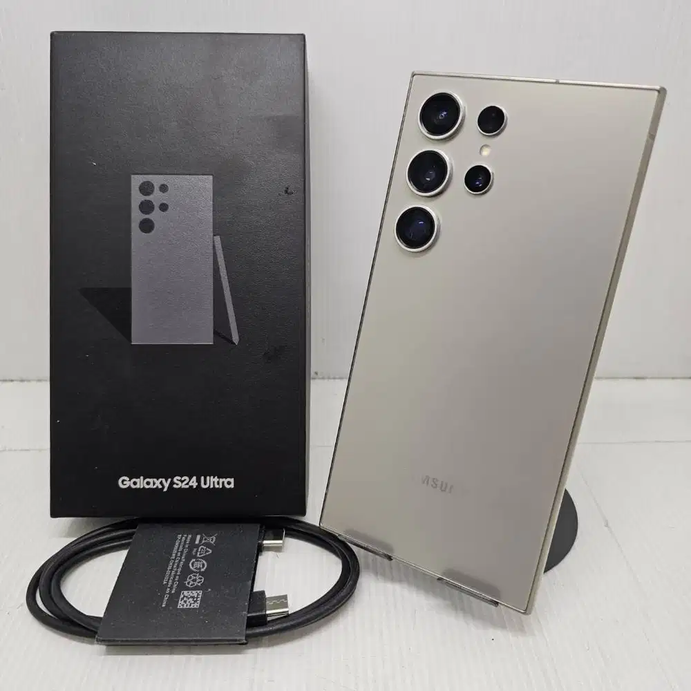 NO MINUS FULSLET! SAMSUNG GALAXY S24 ULTRA 5G  12/512 Titanium Grey EX
