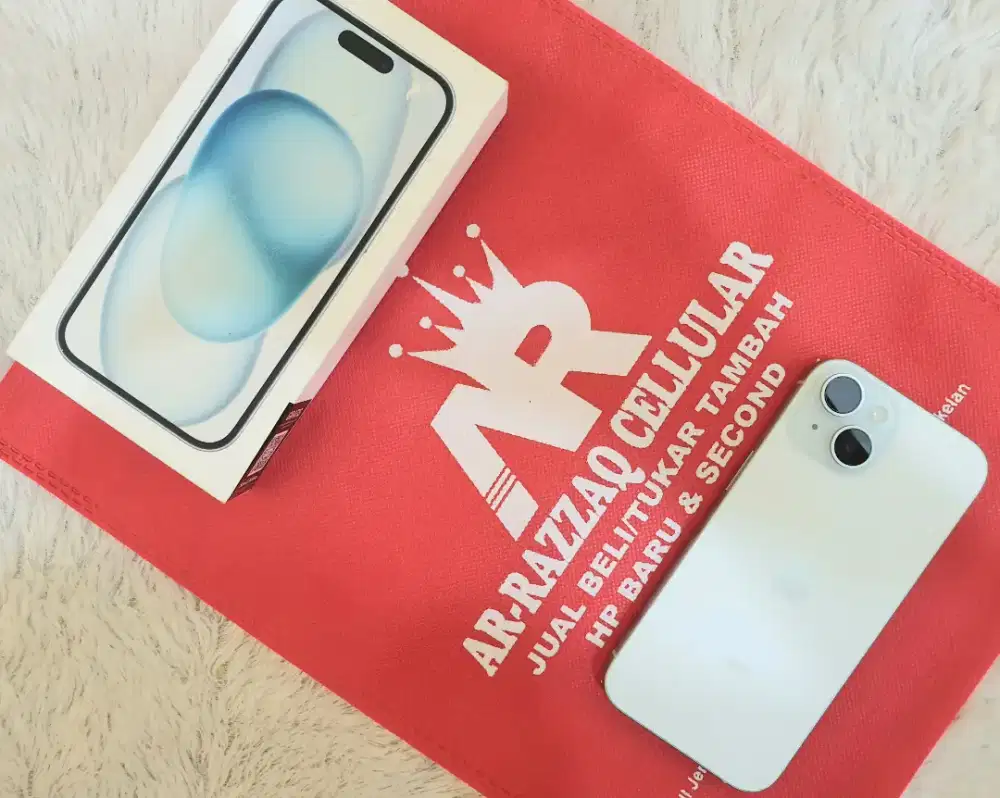 IPHONE 15 128 GB RESMI IBOX
GARANSI SAMPAI 19/03/2027