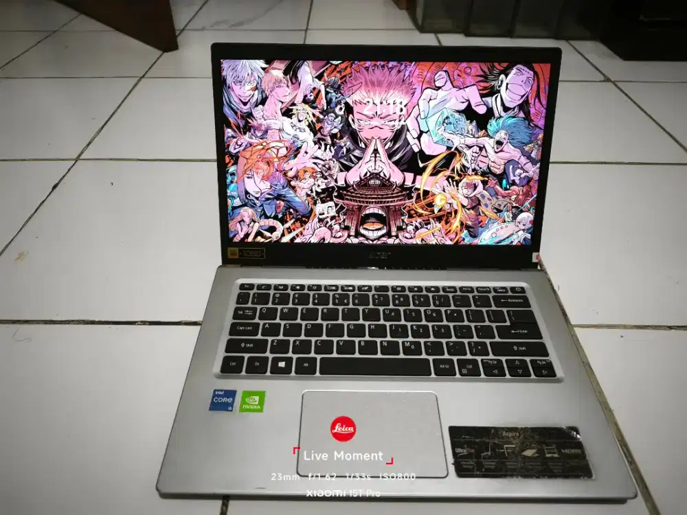 LAPTOP ACER ASPIRE 5 CORE I5 GEN 11 + NVDIA MX 350