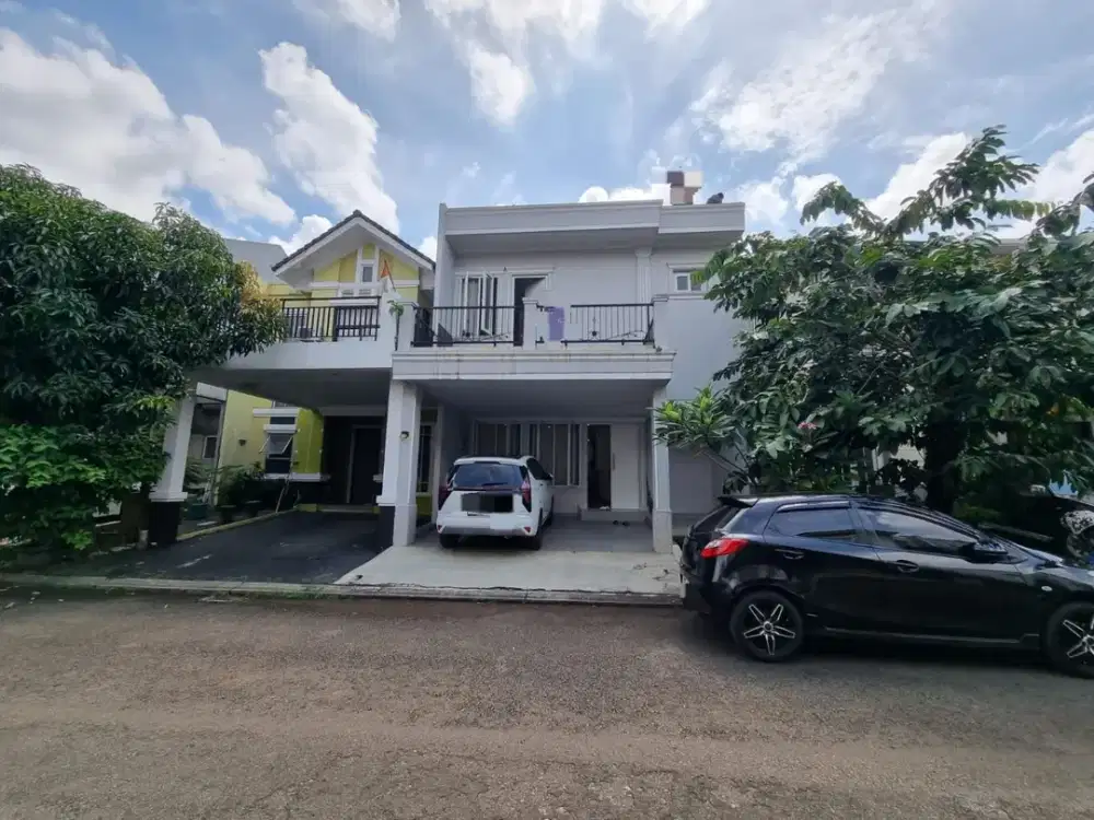 Disewakan Rumah Hadap Selatan di The Green Cluster Vineyard BSD