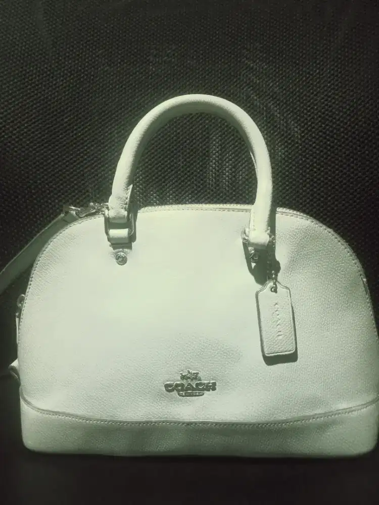 Tas Coach auth warna sage gree