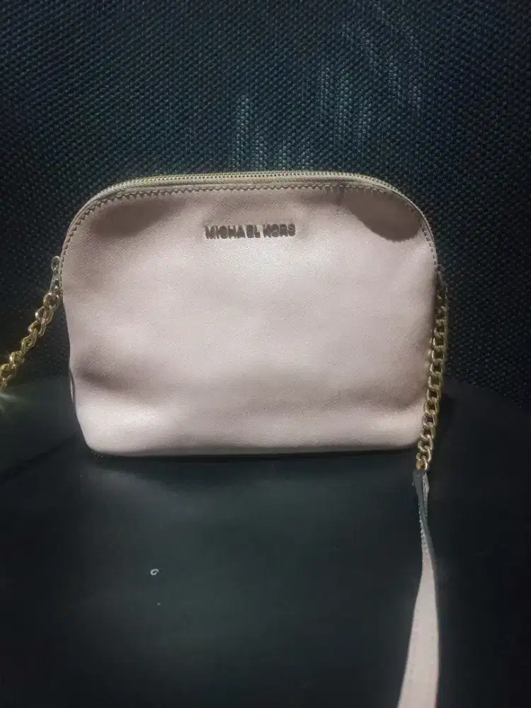 Tas Michael Kors auth warna soft pink