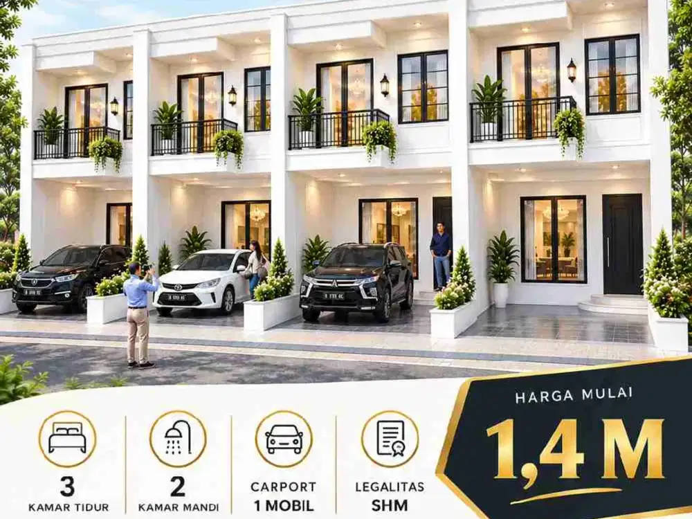 DIJUAL RUMAH MODERN PREMIUM – TANJUNG BARAT