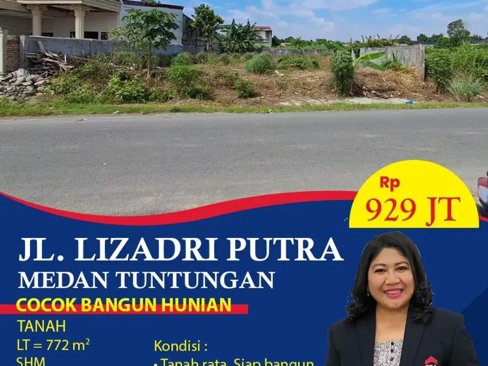 DIJUAL TANAH COCON UNTUK BANGUN HUNIAN