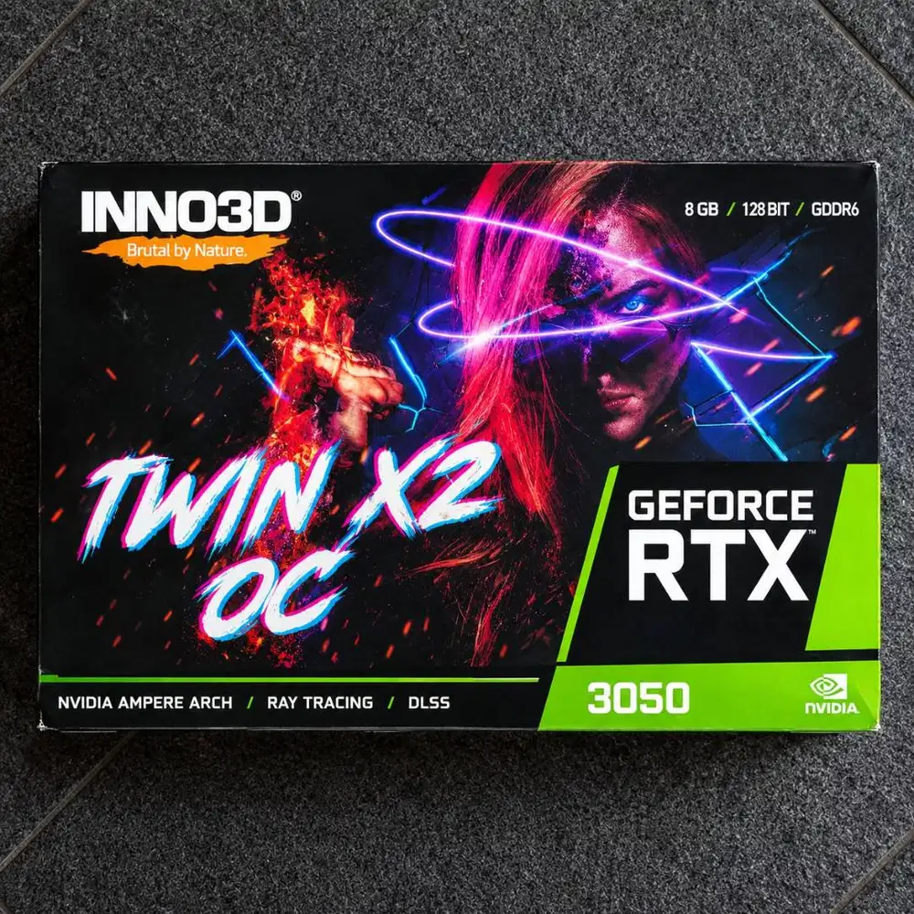VGA INNO3D GEFORCE RTX 3050 TWIN X2 8G 8GB GDDR6