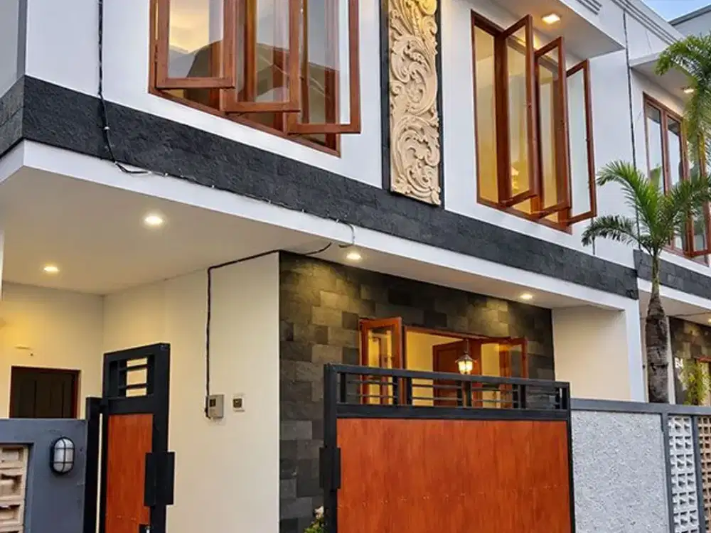 [Amr-128.Gks] Disewakan Tahunan – Rumah Minimalis Lantai 2 di Jantung Kota Denpasar