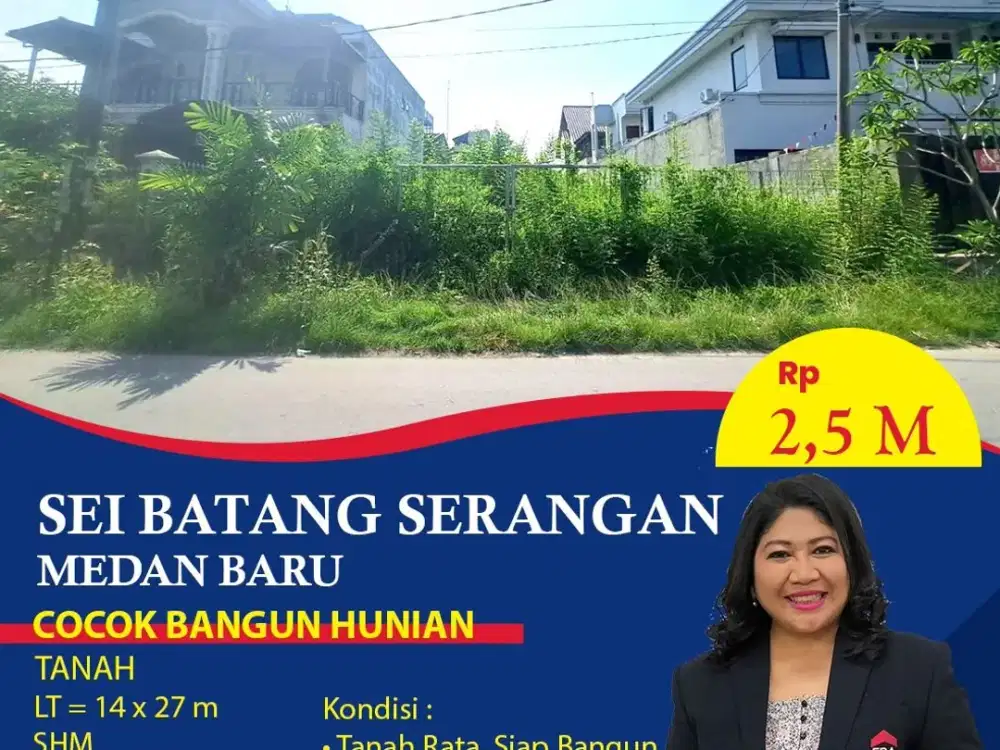 DIJUAL TANAH MEDAN PETISAH