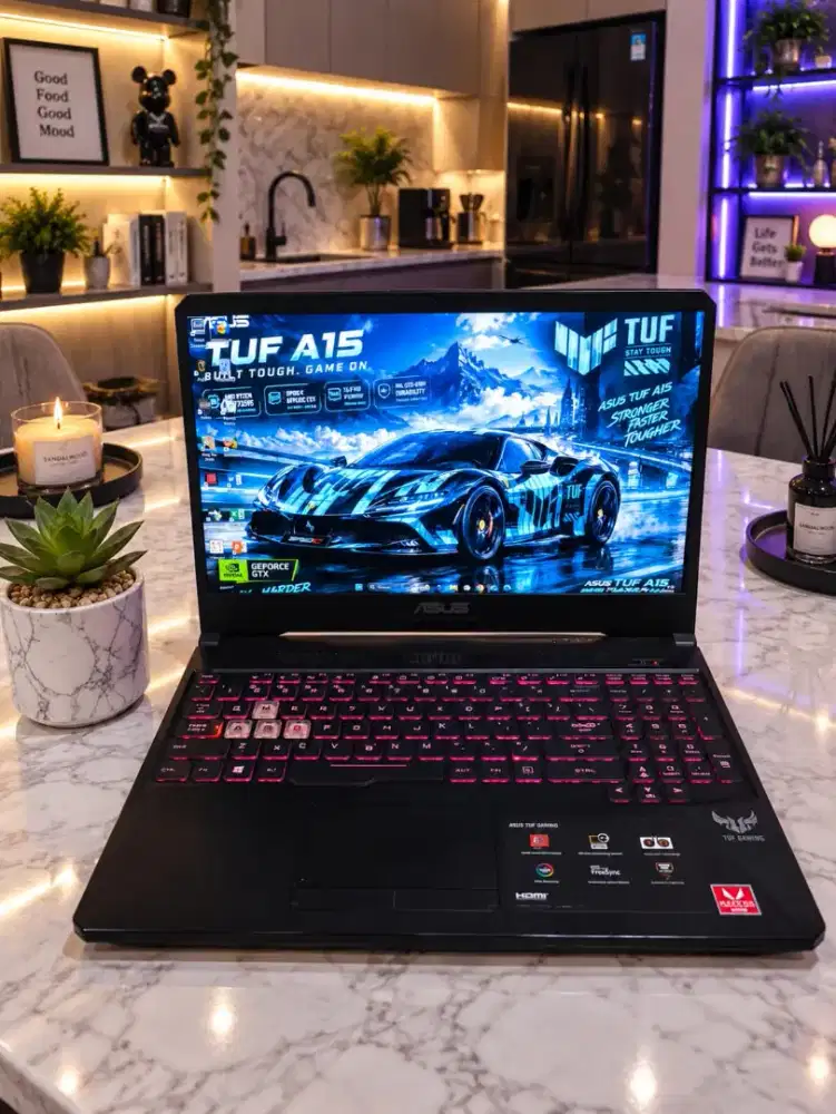 ASUS TUF Gaming A15 Ryzen 5 RAM 16GB RX 560X Siap Pakai