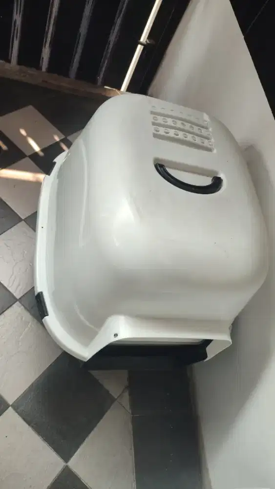 Toilet Kucing Hooded Cat Pan