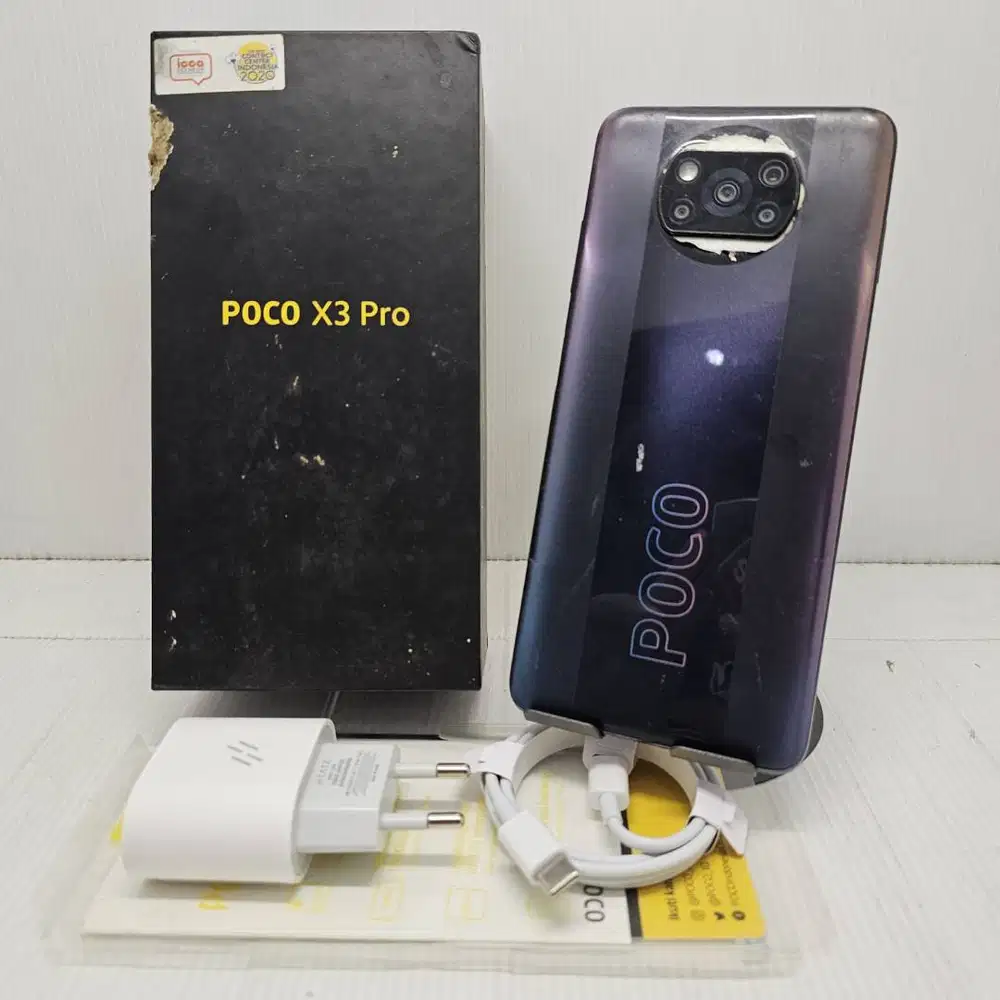 HOT SALE! XIAOMI POCO X3 PRO NFC 8/256 BLACK FULLSET SIAP PAKAI