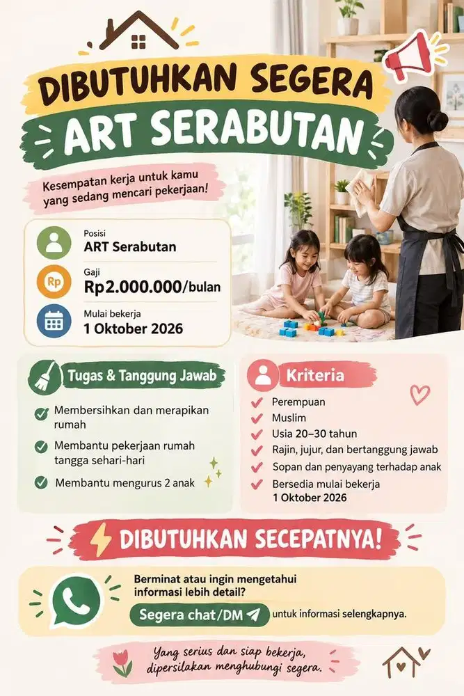 Loker ART Serabutan