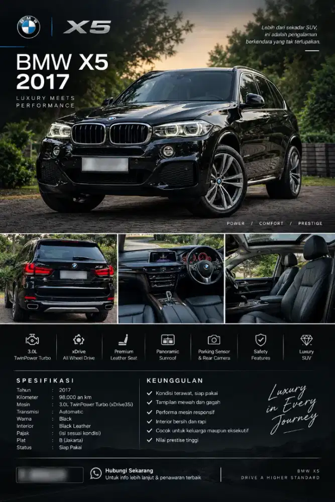 BMW X5 2017 — Luxury Meets Performance