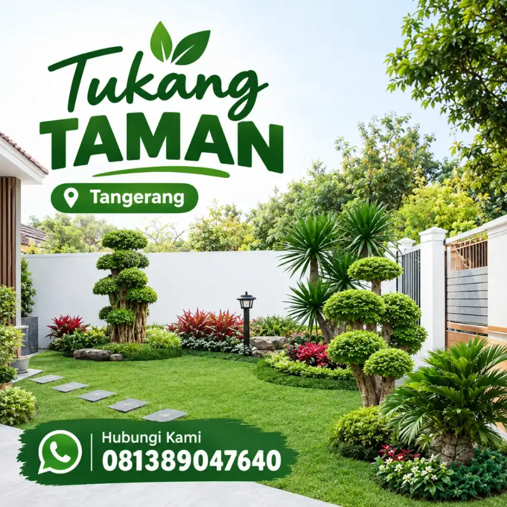 Tukang taman Tangerang - tukang taman murah & terdekat