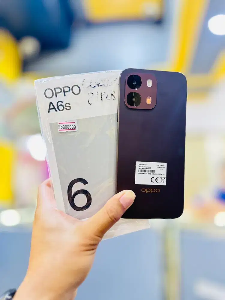 OPPO A6S 8/128 Like new On Mei 2028