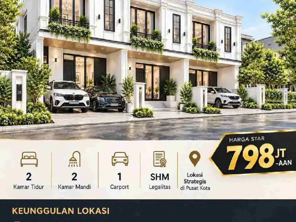 JUAL RUMAH PUSAT KOTA - KEMAYORAN
