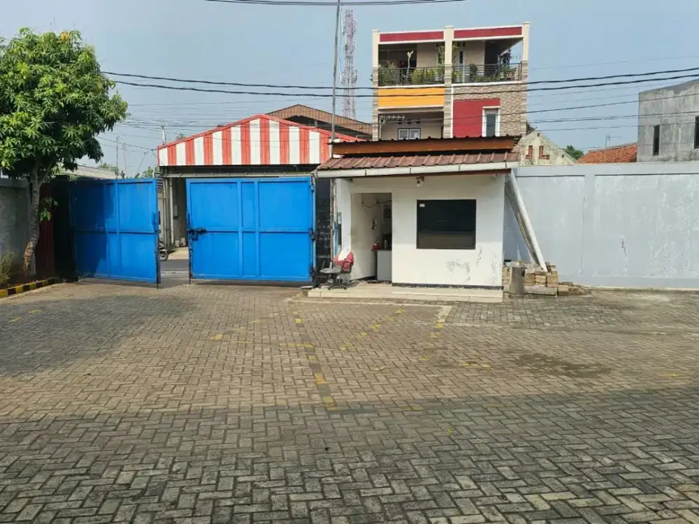 GUDANG DI JUAL MURAH Kondisi gudang masih kokoh dan siap pakai