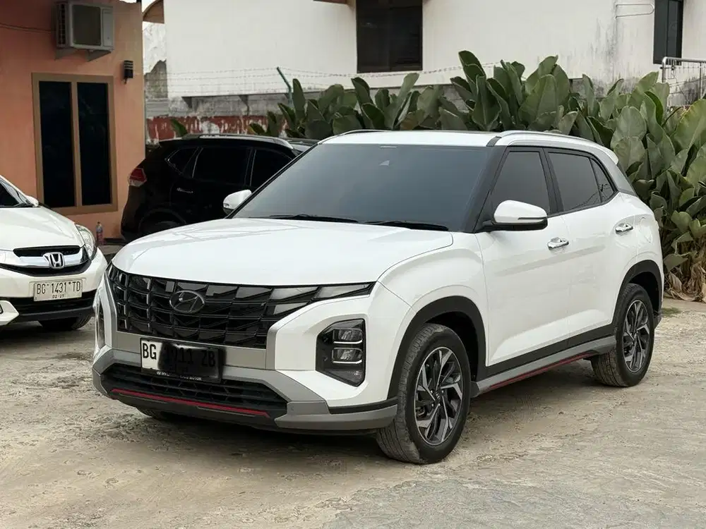 LIKE NEW HYUNDAI CRETA PRIME IVT ONE TONE MATIC KM 20rb 2023 macan nia