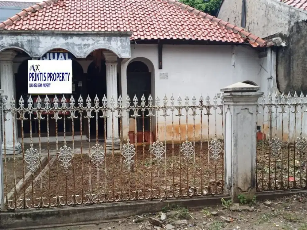 DiJual Rumah Tua Strategis Dekat Jl Panjang Arteri Klp Dua Jakbar