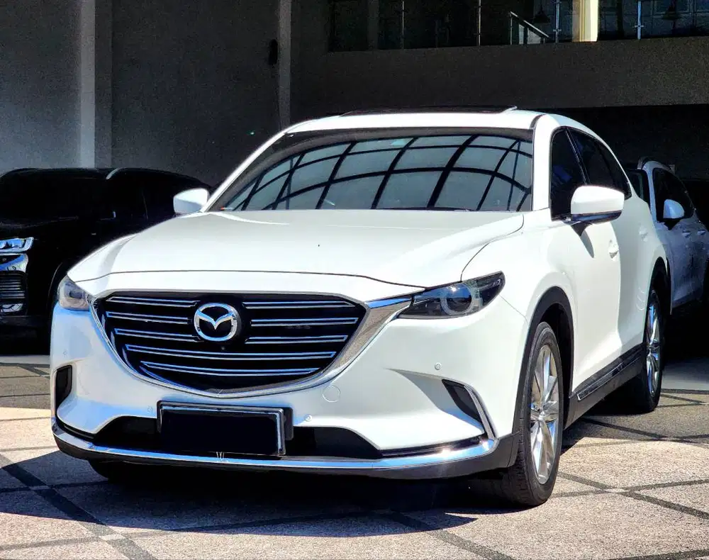MAZDA CX-9 2.5 TURBO SKYACTIV 7 SEATER 2019 WHITE ON BLACK #CX9 #CX8
