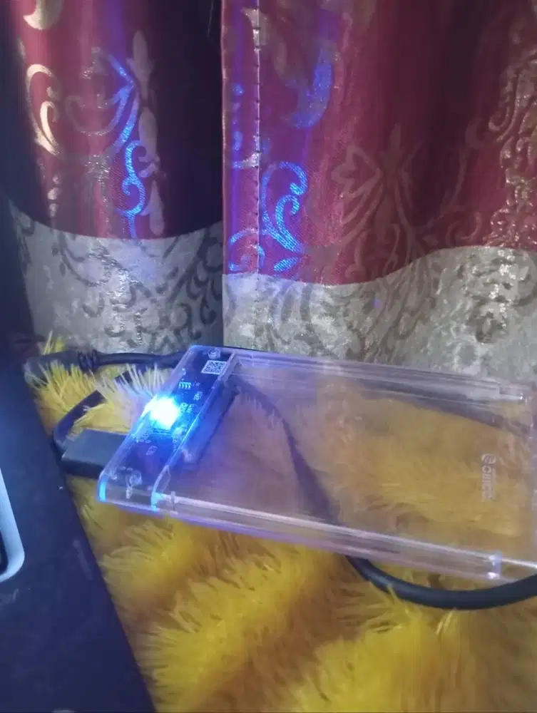 Casing Hardisk Eksternal Orico 2.5 inch Transparan (Enclosure HDD SSD)