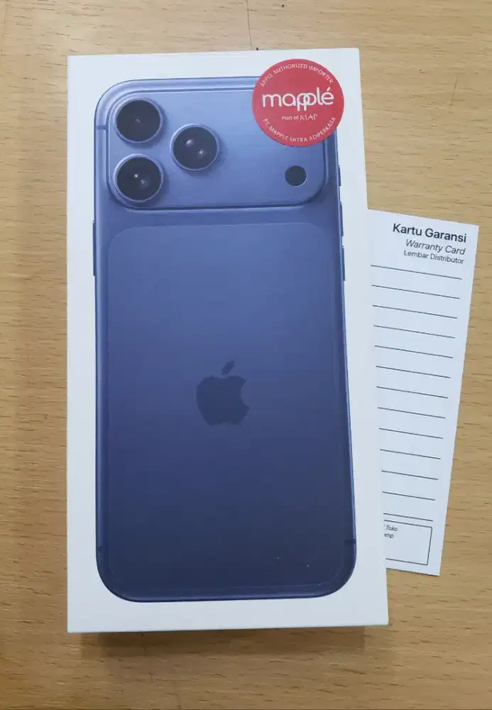 iPhone 17 promax 256GB Deep Blue Resmi iBox ID