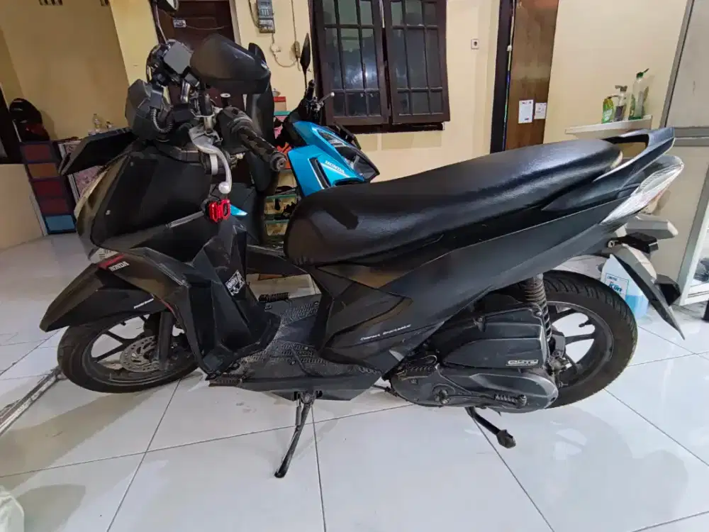 Honda beat iss modif street + sudah keyless ori honda