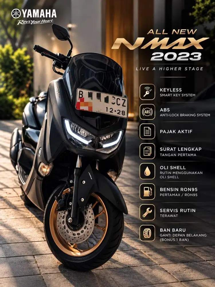 [Bekas] All new nmax 2023 keyless ABS