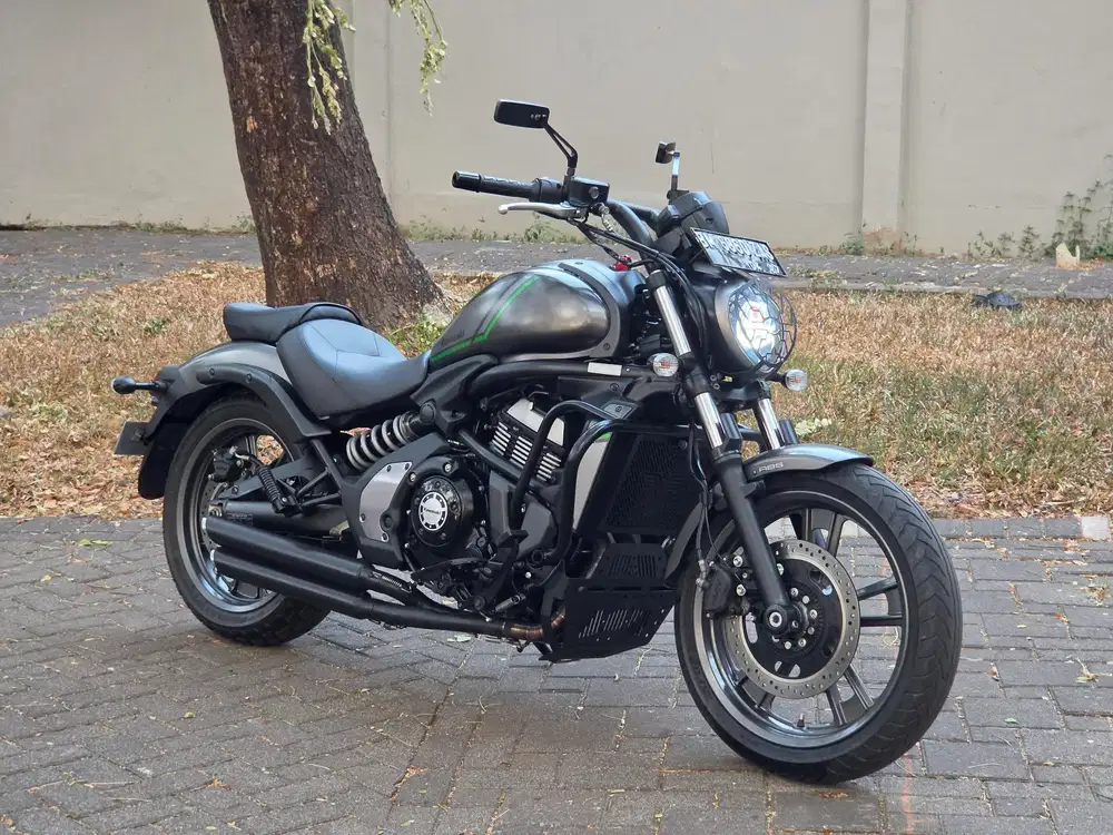 Moge Cruiser Kawasaki Vulcan 650 S th 2022 Pmk km900 Like New Siap Gas