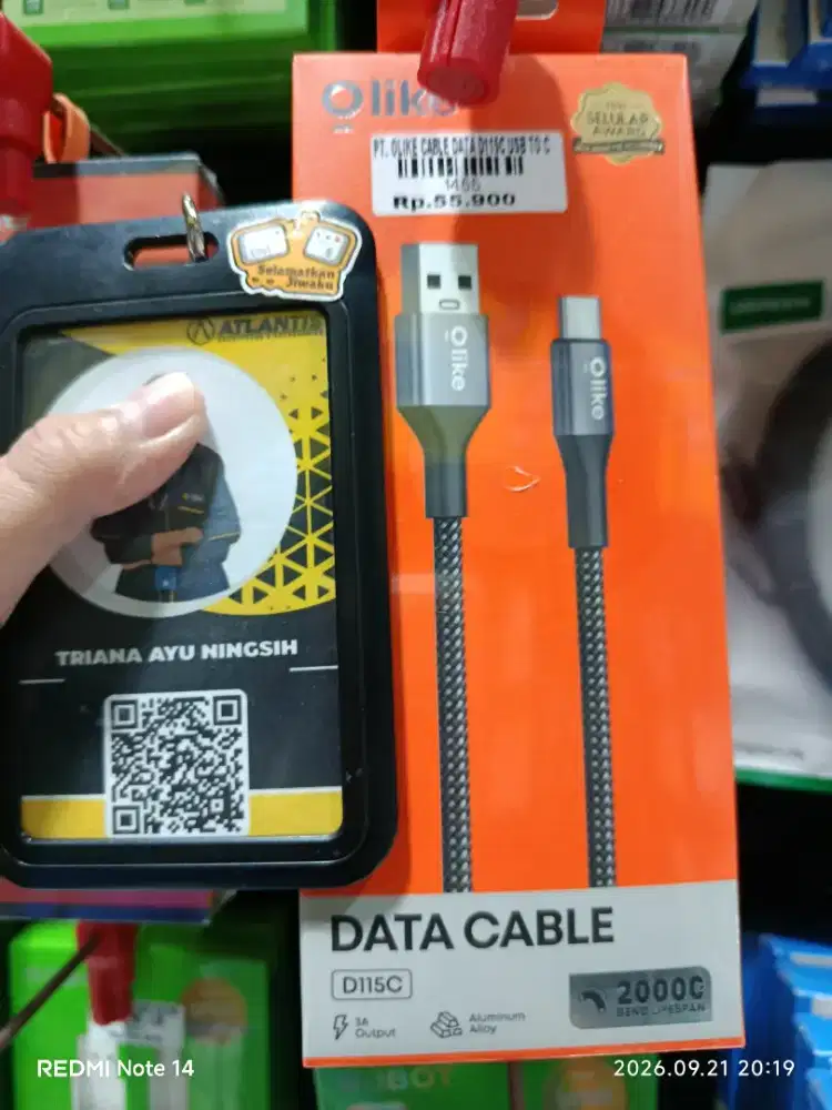 PT DATA CABLE OLIKE D115C AUTO OFF | ATLANTIS DAHSYAT