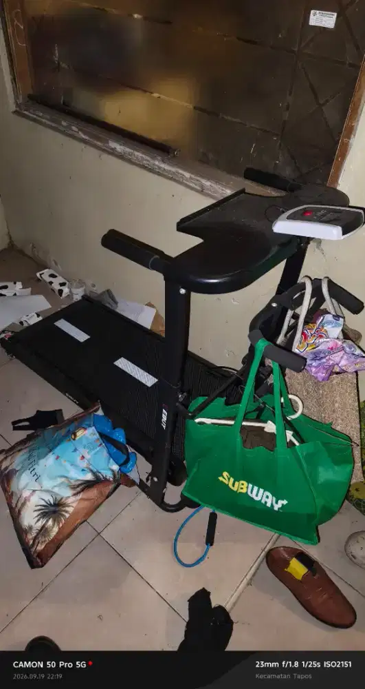 Dijual Treadmill manual merk E-Buy