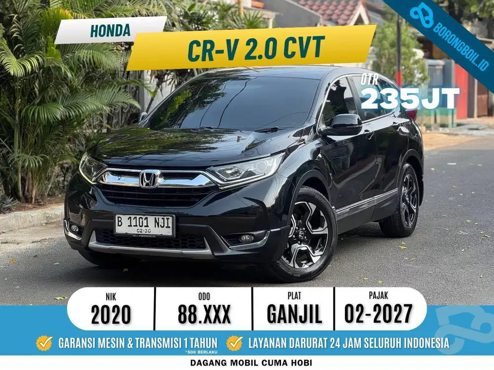 TERMURAH!!CRV 2.0 AT 2020 HITAM FAVORIT