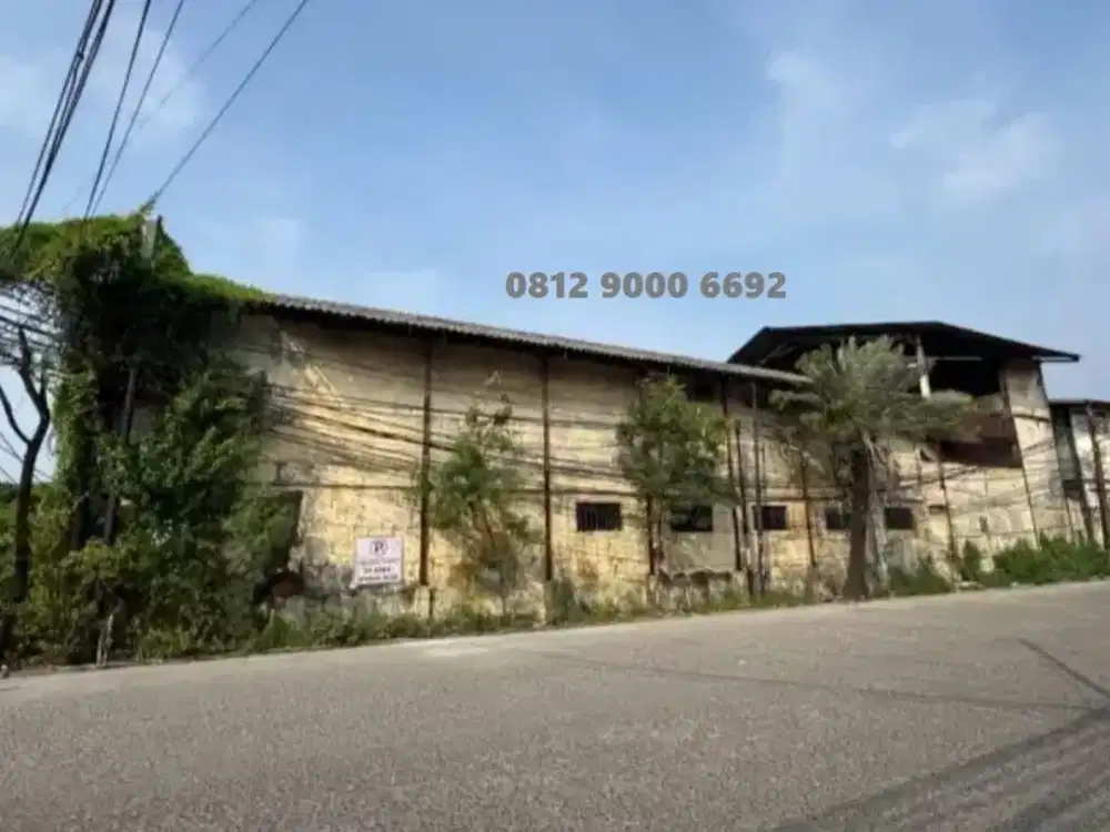 Jual Gudang Tua Hitung Tanah Pantai Indah Dadap Kosambi Tangerang