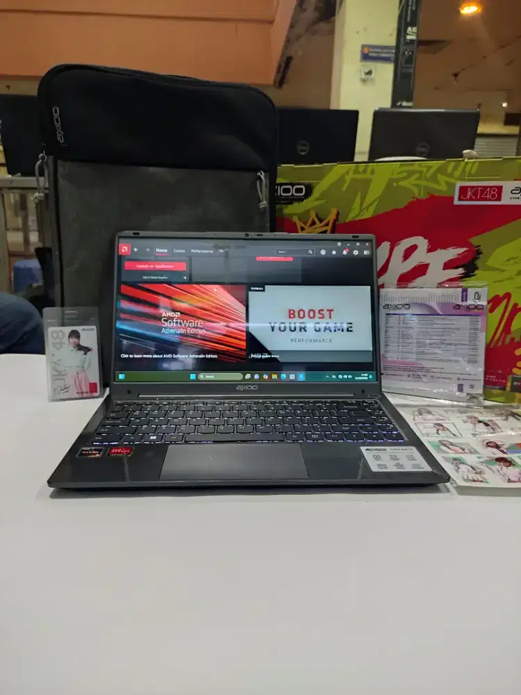 axioo hype 5 x3 fullset like new garansi resmi full laminasi ryzen 5