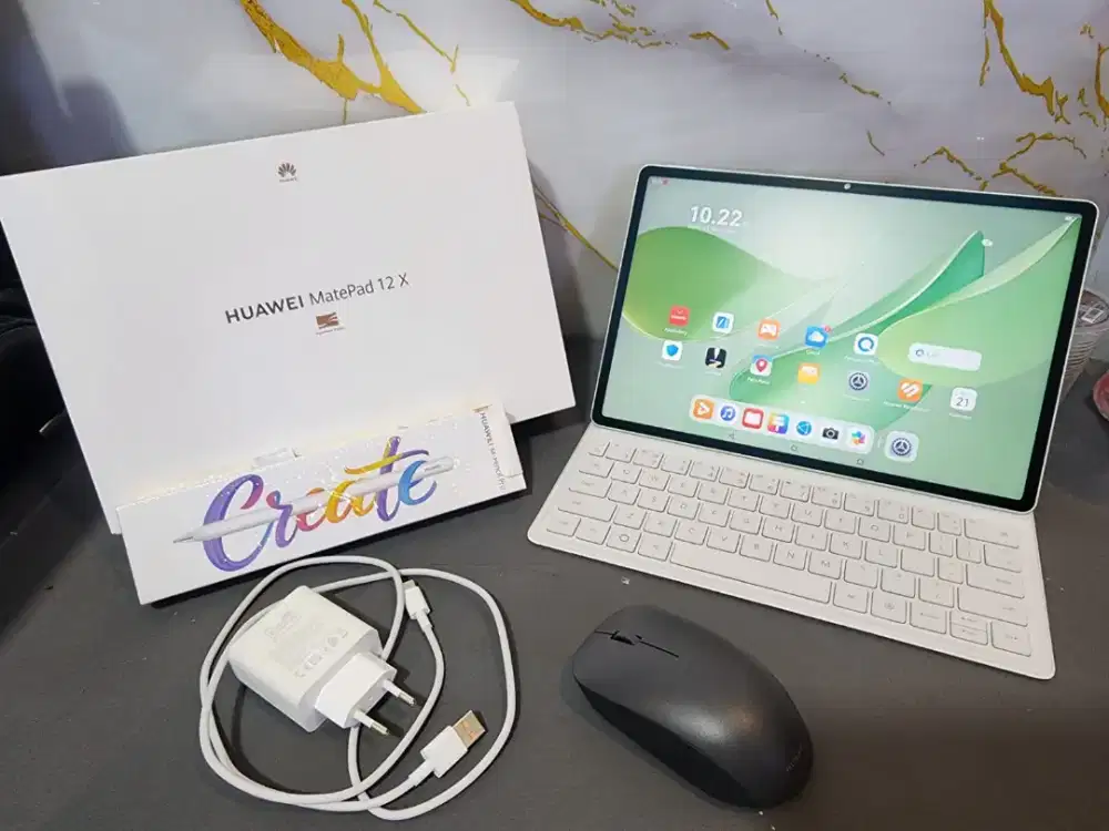 HUAWEI MATTEPAD 12X

Warna Silver

RAM 12 Internal 256GB
12 inch disp