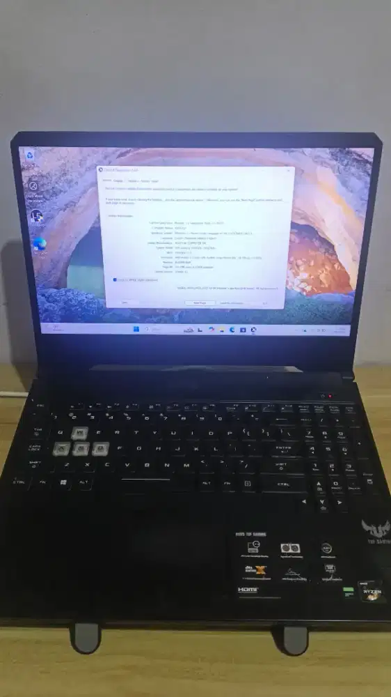 LAPTOP ASUS TUF GAMING FX505DD SECOND