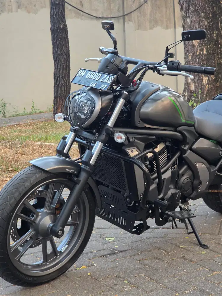 Moge Cruiser Kawasaki Vulcan 650 S th 2021 Km900 Like New Siap Turing