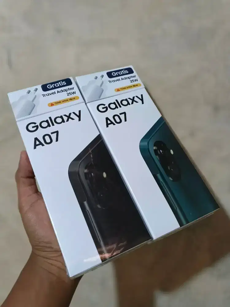 SAMSUNG A07 4/64 BARU BNIB